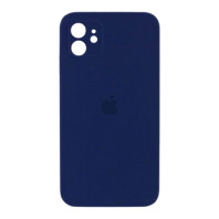 Чохол Silicone Case Full Camera Square для iPhone 11 Deep navy